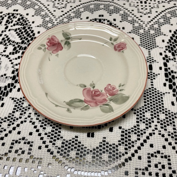 Other - 6.5 inch Gibson Saucer in Rose-land Pattern